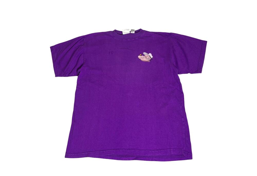 Vintage Popeye Blitz Studios Purple Embroidered T-Shirt L